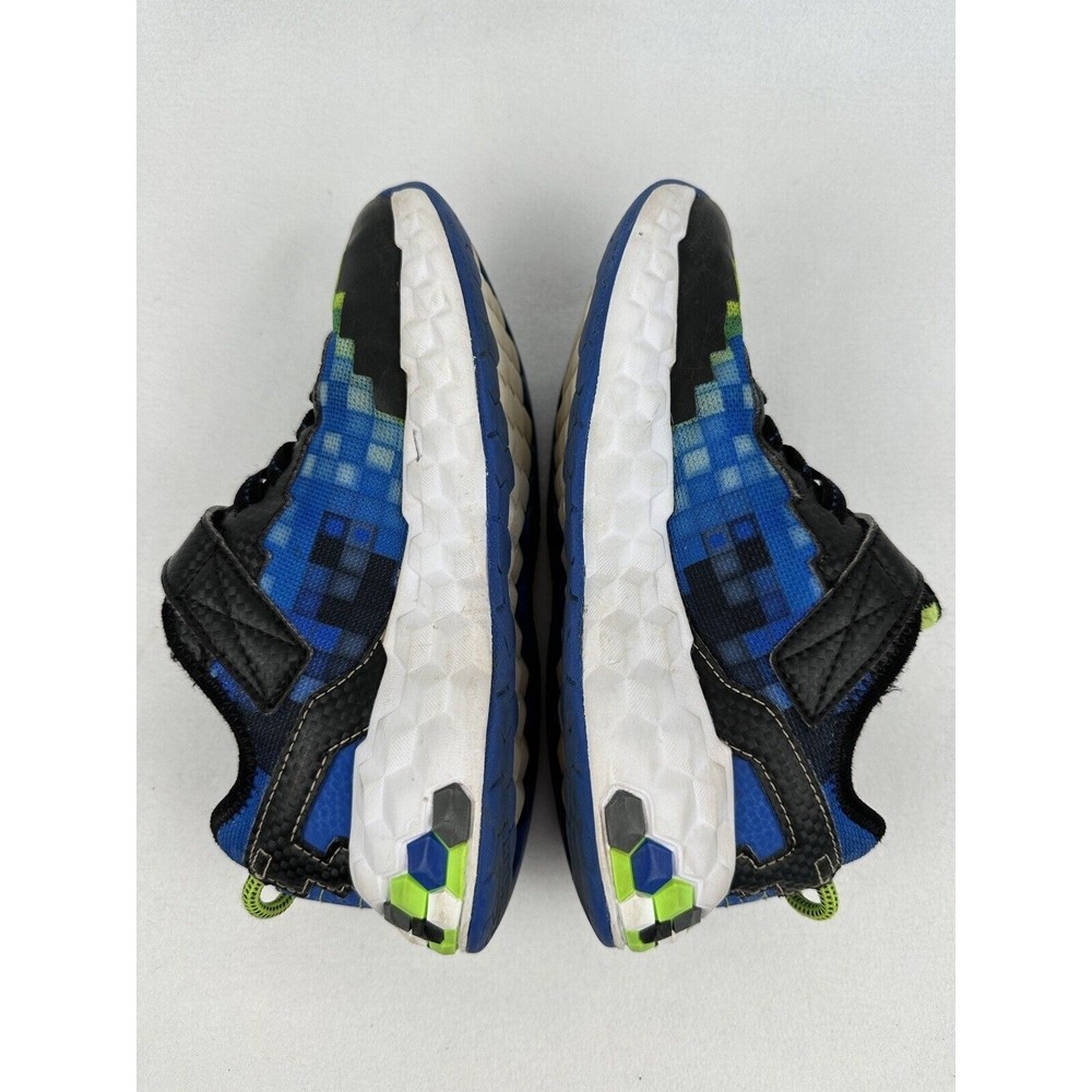 Skechers Mega Craft 2.0 Boys  Size 1 Blue Green Casual Shoes Sneakers 402204L - Picture 5 of 8